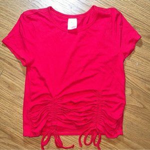 NO BOUNDARIES Ruched Crop Top